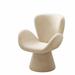 化妆凳轻奢高级感主卧室梳妆台椅子网红奶油风美甲椅可旋转靠背椅