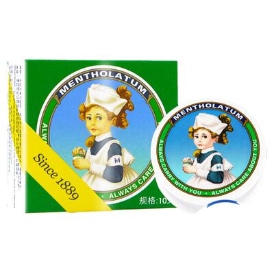 [曼秀雷敦]复方薄荷脑软膏10g*1瓶/盒鼻塞皮肤瘙痒