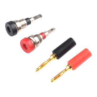 2mm香蕉插头 灯笼香蕉头 音箱插头插座 喇叭线香蕉头 接线头端子