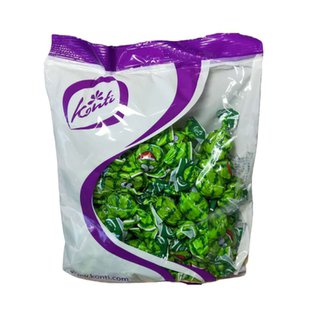 俄罗斯进口水果汁夹心软糖康吉Konti西瓜味糖果零食结婚喜糖500克