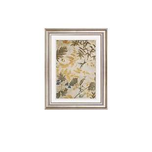 美式风格客厅沙发背景墙油画挂画餐厅轻奢装饰画简美卧室床头花鸟