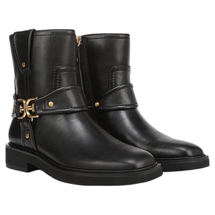 SAM EDELMAN山姆爱德曼冬季新品低帮骑士靴粗跟方头短靴女NARRA