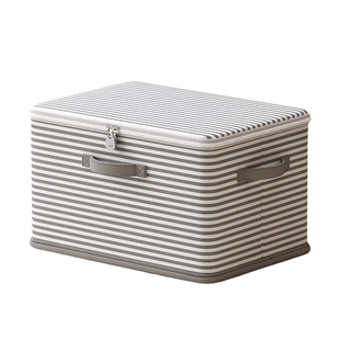 卫小净可上锁超大收纳箱家用衣柜装衣服整理箱可折叠学生宿舍储物