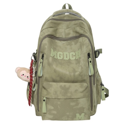 高颜值书包男生大容量电脑背包女初中生高中生大学生减负男双肩包