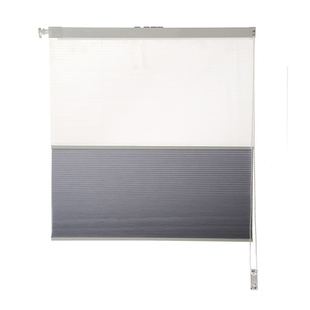 电动款日夜蜂巢帘卷帘隔热防晒遮阳百叶办公室阳台卧室浴室风琴帘