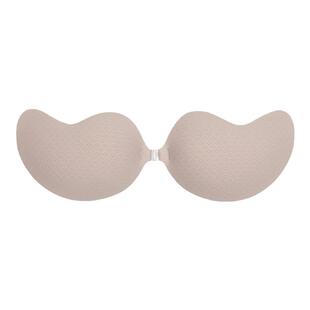 AIRYWEAR云朵棉粉肤色隐形芒果胸贴聚拢小胸显大收副乳婚纱内衣