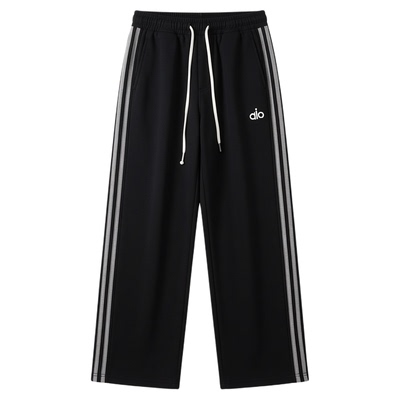 加绒加厚保暖宽松休闲长裤子男装