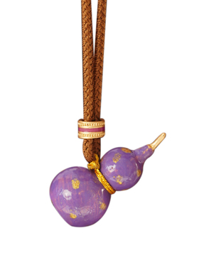 A七彩葫芦娃长毛衣链女2026款高