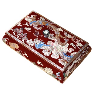锦贝传说螺钿首饰盒结婚礼物订婚嫁妆盒三金五金项链手镯珠宝盒