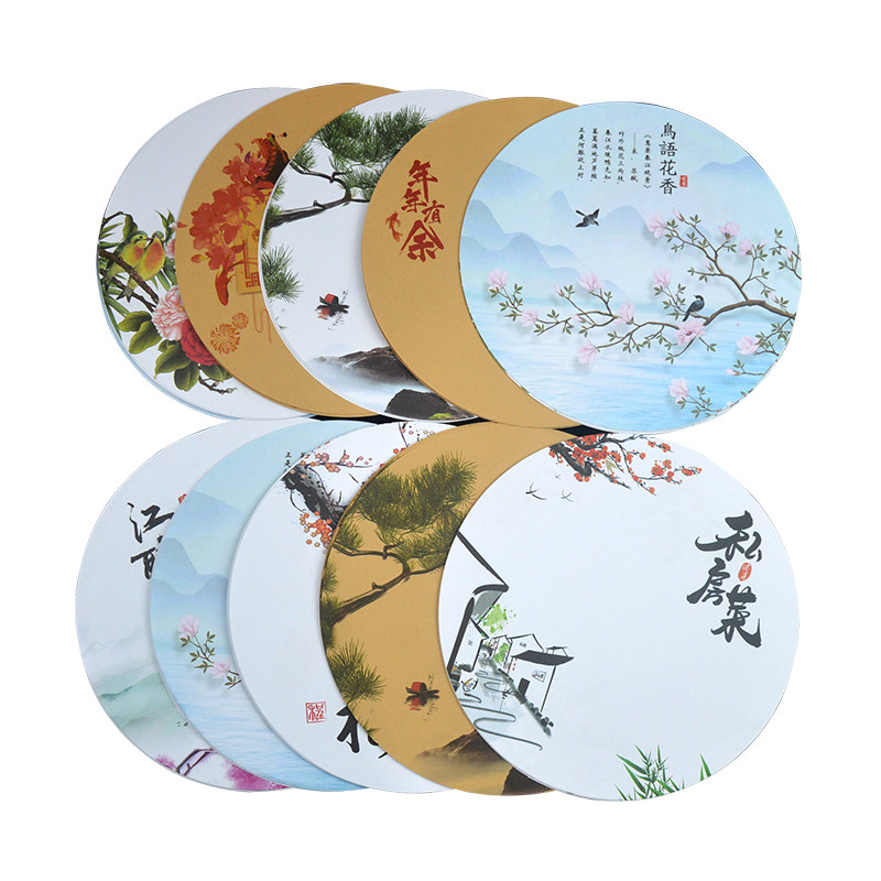 花边艺术纸圆形意境菜垫纸