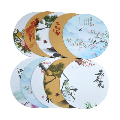 花边艺术纸圆形意境菜垫纸