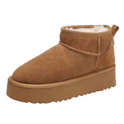 雪地靴女2024年新款冬加绒