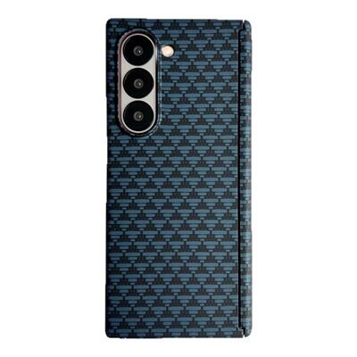 【Uecoo原创家】源纹凯夫拉高级编织肤感适用三星Zfold7手机壳W25磁吸超薄带中轴半包三星折叠屏保护套Zfold6