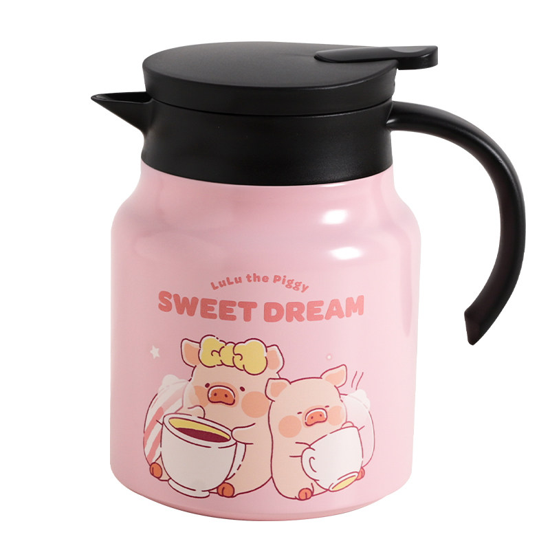 川岛屋&lulu猪联名 保温壶2025新款家用办公室热水壶瓶泡茶焖茶壶