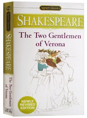 The Two Gentlemen of Verona 英文原版 维洛那二绅士 莎士比亚戏剧集 Shakespeare 经典喜剧 英文版