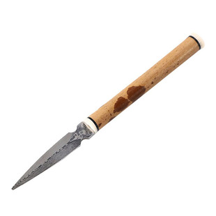 手工紫竹普洱茶刀老竹鞭竹根茶刀竹节茶锥茶针竹茶刀撬茶器分茶刀