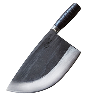 掌厨人手工锻打锰钢砍骨刀锋利斩剁猪骨刀屠宰专用厨房商用斩切刀