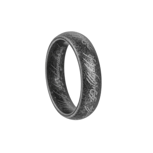 至尊魔戒-权戒不掉色古法钛钢戒指复古食指磨砂中古饰品指环尾戒