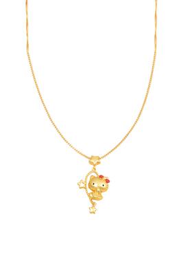 三福三丽鸥IP休闲凯蒂猫仲夏短项链单条 甜美首饰链条854319
