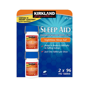 柯克兰睡眠辅助片美国进口kirkland科克兰助眠片SleepAid可兰安