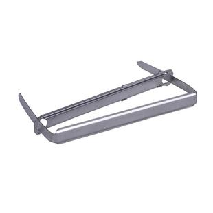 可得优双孔打孔器金属装订夹五金原子夹a4纸文件塑料活页夹子压条环扣书圈二孔80mm铁夹封闭式装订耗材量贩装