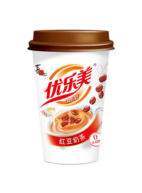 喜之郎优乐美红豆炼乳奶茶代餐饮