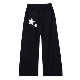 TYESK炽燥【明媚】A字型阔腿休闲裤不显胯弯刀潮小众设计宽松长裤