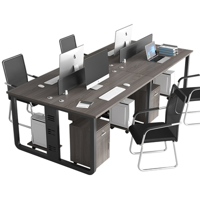 职员办公桌椅屏风工位组合