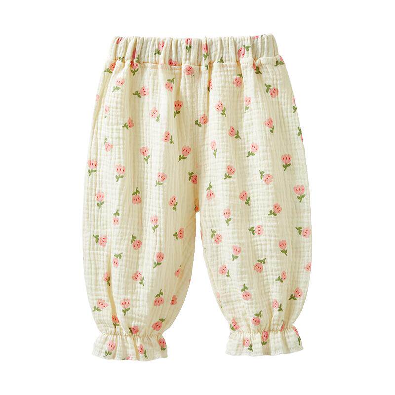 儿童防蚊裤休闲长裤宝宝束脚灯笼裤