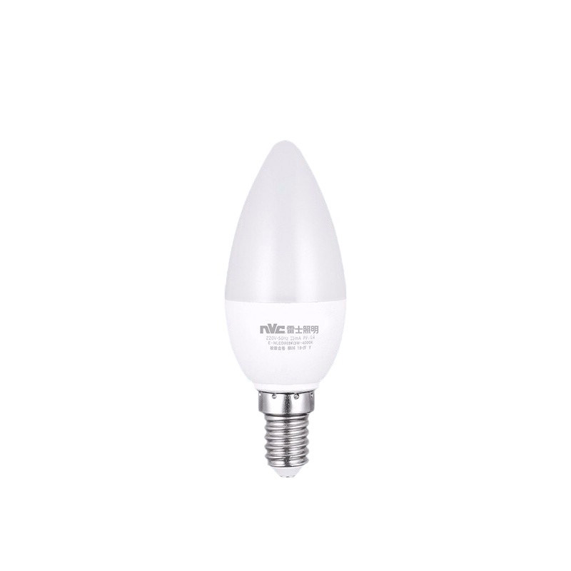 雷士照明led白色灯泡e14