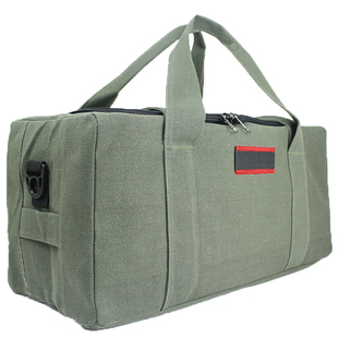 防盗带锁超大加厚帆布手提行李包男春运户外托运打工旅行被子包邮