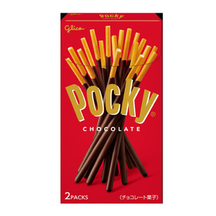 日本直邮Glico格力高Pocky百奇巧克力饼干棒1盒2袋入限定