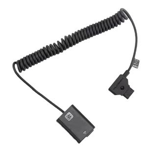 铁头B型口转FZ100假电池电源线V口d-tap供电适配器索尼FX3/A7M4