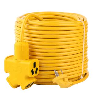 2米-50米延长线地拖插座10/16A插线板大功率排插电动车充电拖线板