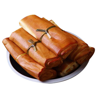 舜名府五香烤干豆腐卷山东特产熏豆皮熟食卤味豆腐皮真空即食小吃
