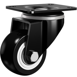 万向轮轮子脚轮1.5寸2寸3寸静音万象转向轮定向滚轮滑轮小号推车