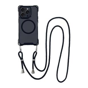 四角开孔适用iphone17pro手机壳PM带挂绳苹果15promax新款保护套16斜挎全包防摔ip14plus磁吸13肩背包12mimi