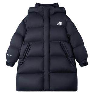 【双倍充绒】羽绒被包裹感15D连帽长款羽绒服90白鸭绒冬季