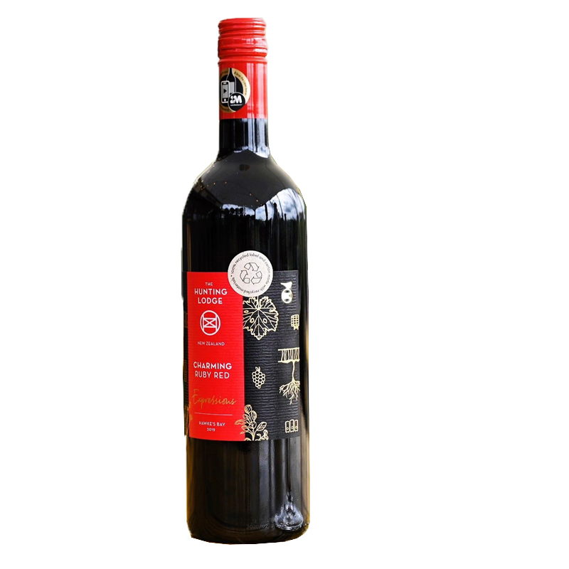 【暖暖森林果香】琅廷酒庄霍克湾梅洛马尔贝克红葡萄酒375ml