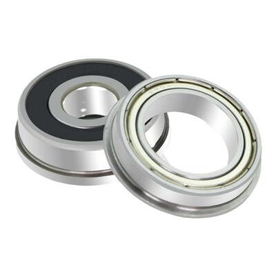 进口法兰带挡边微型小轴承MF117 MF137 F687 F697 F607 F627 ZZ