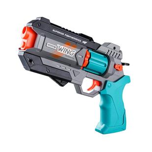 男孩玩具枪吸盘软弹枪左轮手小枪模型8儿童生日礼物3-6岁5-7宝宝4