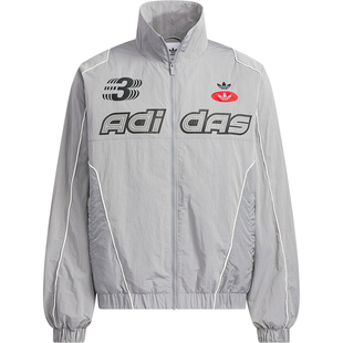 Adidas/阿迪达斯正品三叶草男士户外休闲梭织夹克外套JM8034