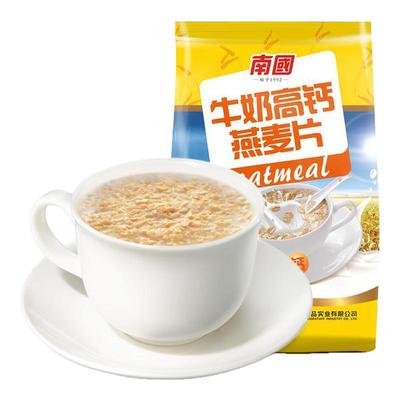 南国牛奶高钙燕麦片880g早餐食品