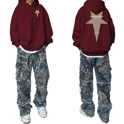 秋冬季长袖宽松连帽卫衣潮