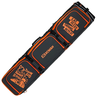 干湿分离大容量滑雪板包单双板