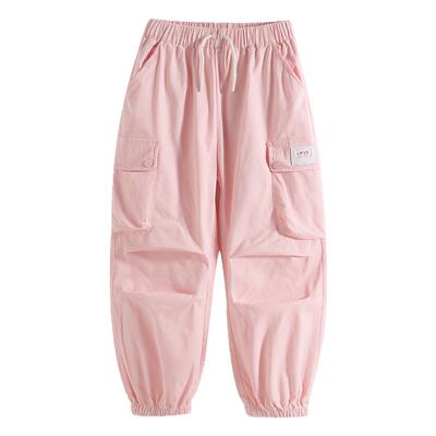 男生女生童装女童裤子春秋款