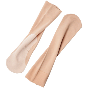 丝袜加长短袜子女天鹅绒中筒袜春秋中厚不透肉防滑防卷边冬季加厚