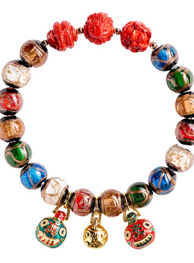 【本命年招财】香灰琉璃手串