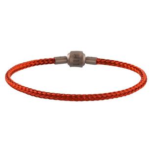 周生生Charme配绳约3mm手绳细绳diy转运珠手链不锈钢链编绳红绳