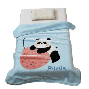 新生婴儿童毛毯a类礼盒冬季铺床垫加厚双层幼儿园拉舍尔毯子宝宝